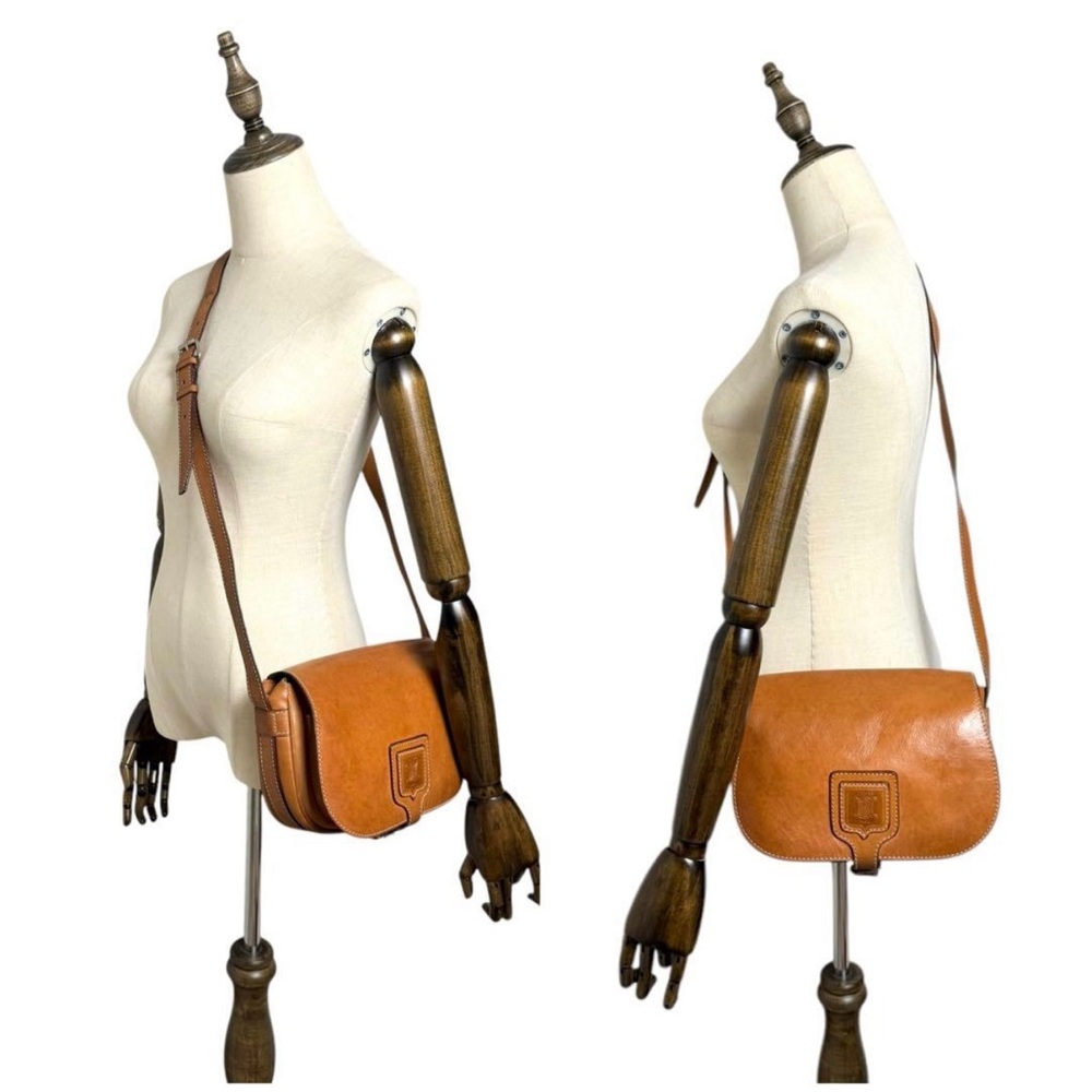 Celine Brown Leather Crossbody Bag - Picture 6 of 6